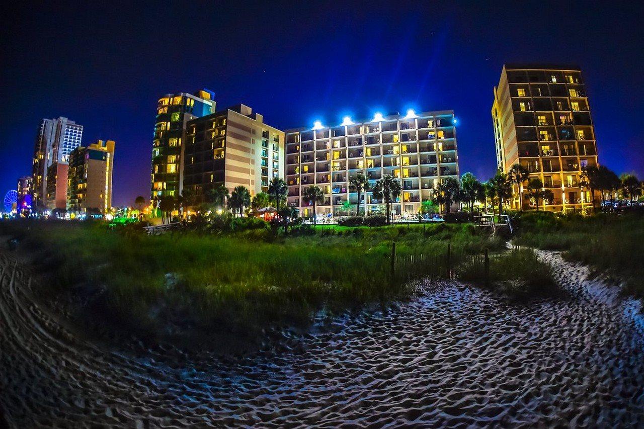 Sandcastle Oceanfront Resort At The Pavilion Myrtle Beach Esterno foto