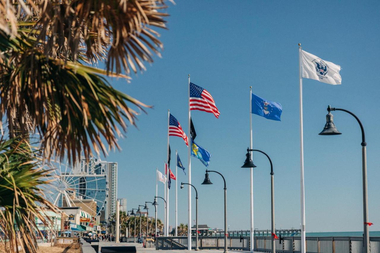 Sandcastle Oceanfront Resort At The Pavilion Myrtle Beach Esterno foto